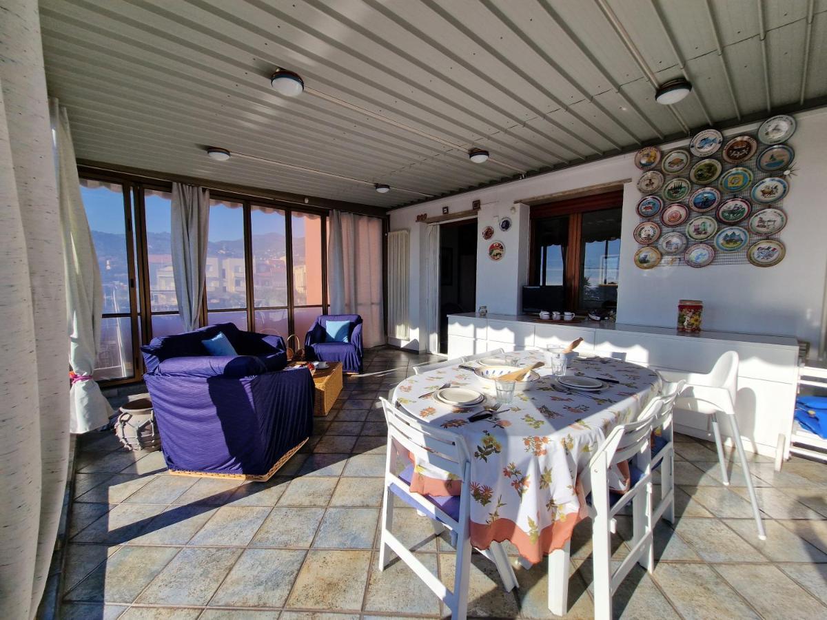 Via Alberti Terrazza Vista Aperta- Free Parking Daire Pietra Ligure Dış mekan fotoğraf